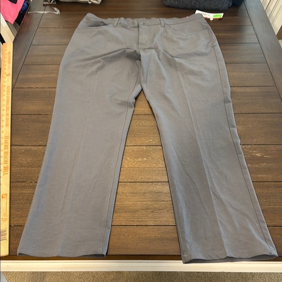 Ben Hogan 5 Pocket Pant Dark Heather Grey Size 38x32 - Picture 4 of 12